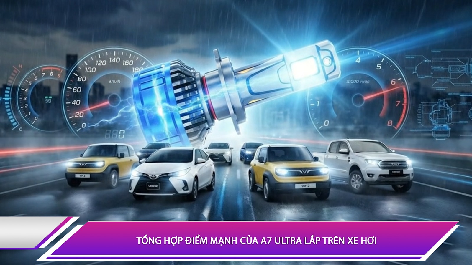 Tổng hợp điểm mạnh của A7 Ultra lắp trên xe hơi
